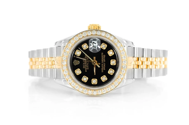 rolex datajust 18k/steel 26mm